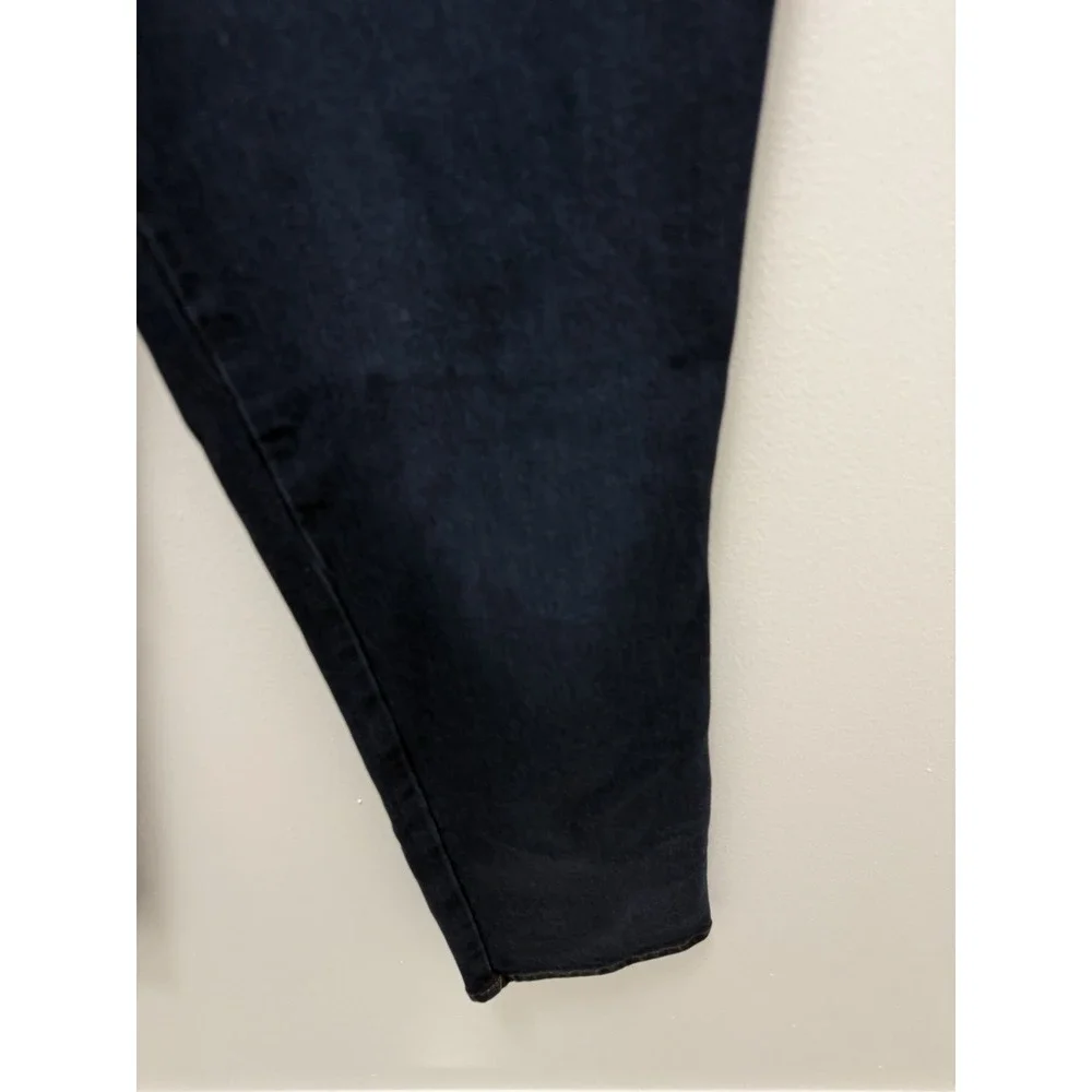 Good American Good Curve Straight Jeans 6 28 Dark Wash Super High Rise 28 Inseam
